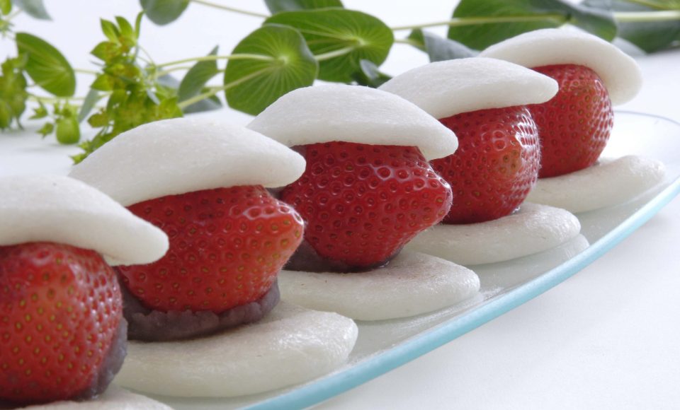 いちご大福　苺　餅　川越　和菓子　手作り　職人