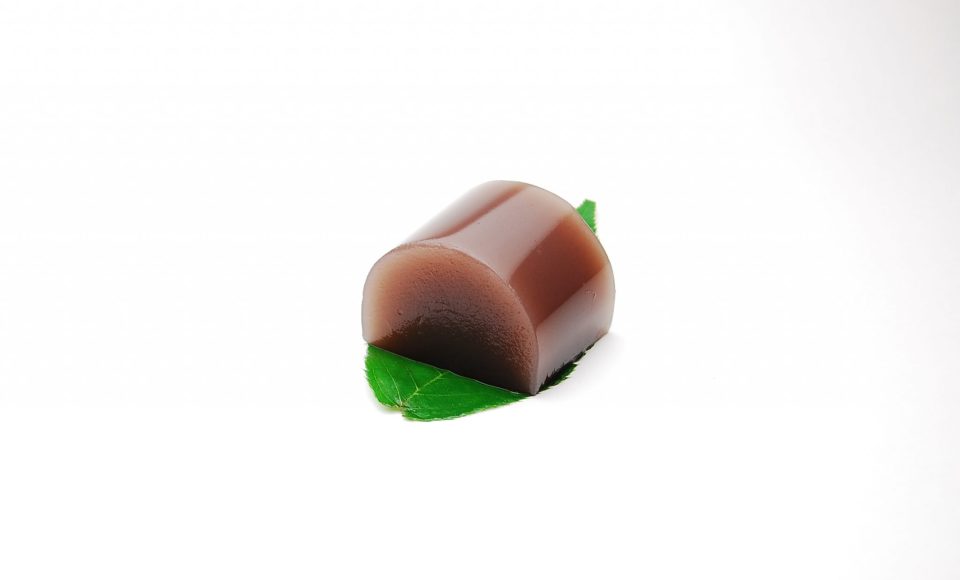 純生水羊羹　川越　右門　菓子　出来立て